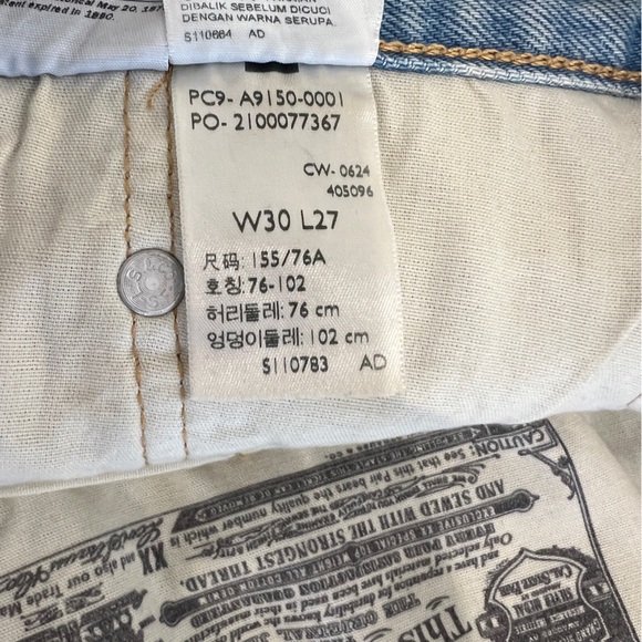 Levi's 501 90’s Jeans - Picture 6 of 8